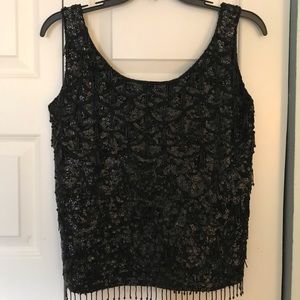 Vintage beaded top